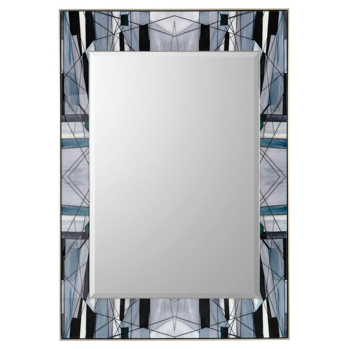 John Richard Lori Dubois' Sea Glass Mirror