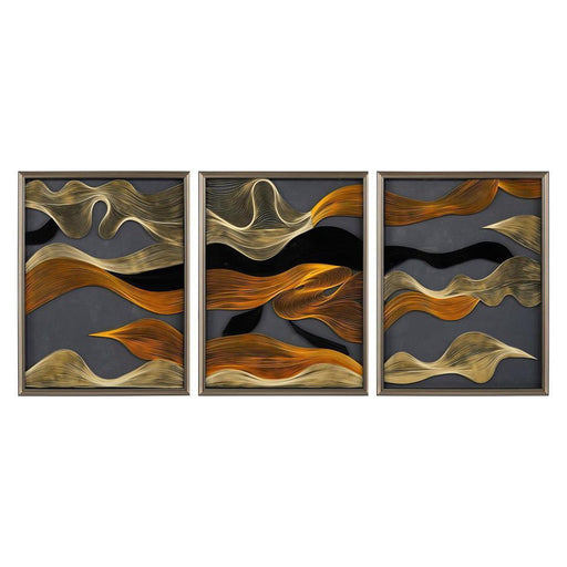 John Richard Tony Fey's Groundswell Triptych