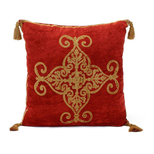 John Richard Terra Crushed Velvet Pillow
