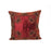 John Richard Burnt Orange and Wine Pillow