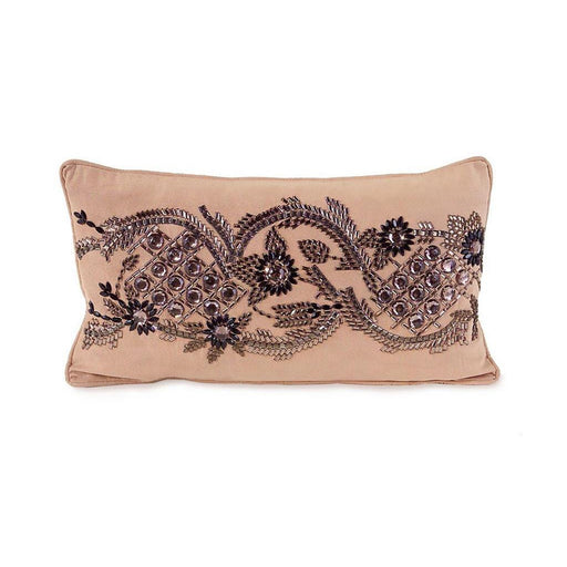 John Richard Blush Ultra Suede Pillow