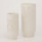 Global Views Chaco Vase-Matte White