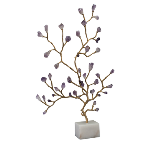 John Richard Amethyst Branch Sculpture