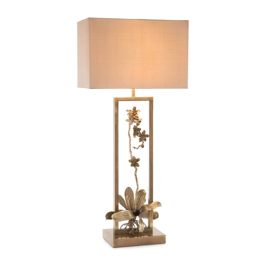 John Richard Blooming Pierced Orchid Table Lamp