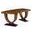 John Richard Curved Walnut Desk