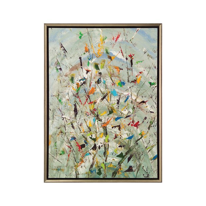 John Richard "Jinlu" The Confetti Garden Painting